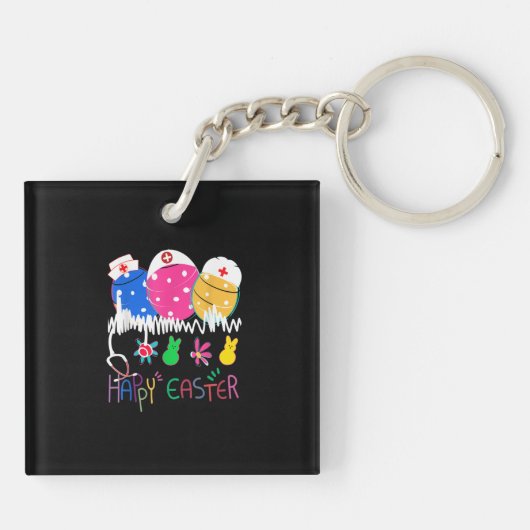 Montessori-leraar Sleutelhanger (Achterkant)