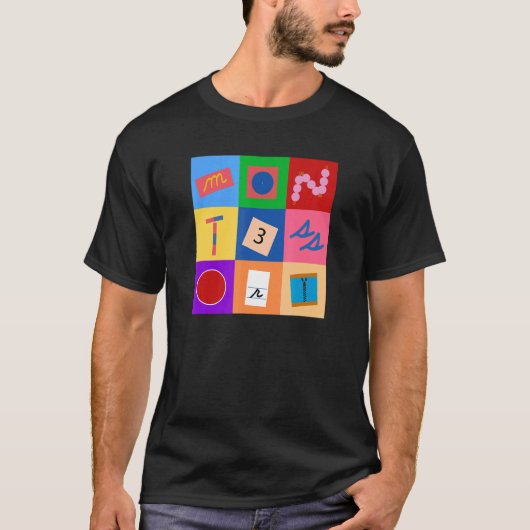 Montessori Materials T-shirt (Voorkant)