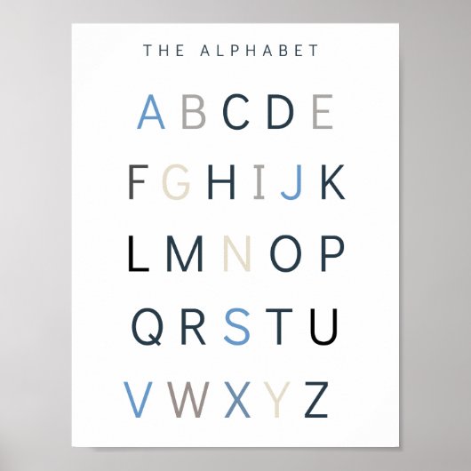 Montessori methoden posters kinder posters neutraa (Voorkant)