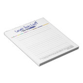 Montessori om lijst te doen notitieblok (Schuin)