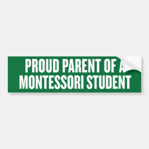 Montessori Parent Bumpersticker