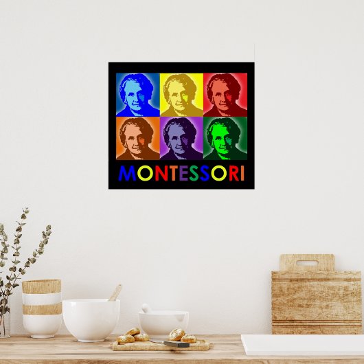 Montessori-Poster Poster (Keuken)