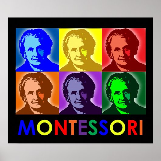 Montessori-Poster Poster (Voorkant)
