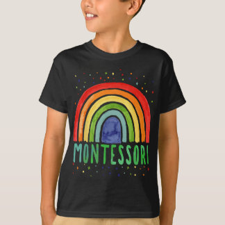 Montessori Rainbow voor Montessori-leraren T-shirt