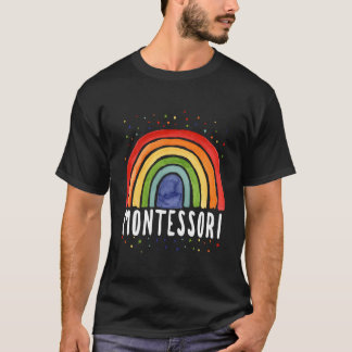 Montessori Regenboog Voor Montessori Leraren T-shirt