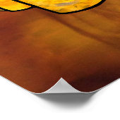 Montessori Sensorial: Gele bekende cilinders Poster (Hoek)