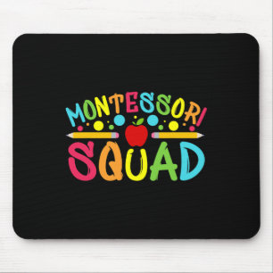 Montessori Squad Montessori-leraar terug naar scho Muismat