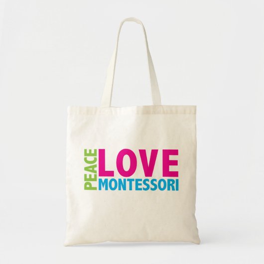 Montessori-Tas Tote Bag (Voorkant)