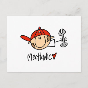 Monteur Briefkaart