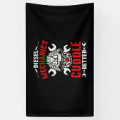 Monteur Diesel monteurs Beter Spandoek (Verticaal)