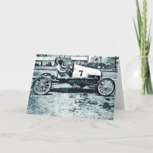 Monteur Frank Ruman in raceauto #7 Kaart