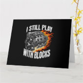  monteur Garage Car Engine Ik speel nog steeds Wi Kaart (Gele Bloem)