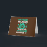 Monteur Gepensioneerde monteur Feestdagen Kaart<br><div class="desc">Monteur Gepensioneerde monteur</div>