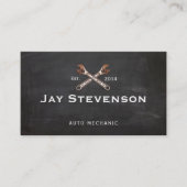 Monteur / Handyman Wrench Visitekaartje (Voorkant)