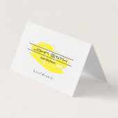 Monteur | Ingenieur | Auto Logo Visitekaartje (Voorkant)