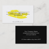 monteur | ingenieur | Autoverhuur verhuur Visitekaartje (Voorkant / Achterkant)