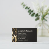 Monteur, Ingenieur, Fix-it Handyman Visitekaartje (Staand voorkant)