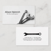 Monteur | Ingenieur | Garagewerkplaats Visitekaartje (Voorkant / Achterkant)