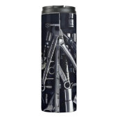 Monteur kan domme gereedschappen niet repareren thermosbeker (Achterkant)