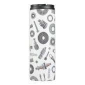 Monteur kan domme lading niet repareren thermosbeker (Achterkant)