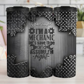 Monteur neem aan dat ik gelijk heb thermosbeker