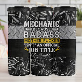 Monteur omdat Badass geen baan is Thermosbeker