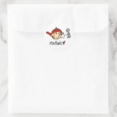 Monteur Ronde Sticker (Tas)