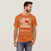 Monteur schroevendraaier Master Automonteur jongen T-shirt (Voorkant volledig)