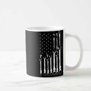 Monteur Vlag Amerikaanse Patriottische Vlag Automo Koffiemok