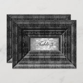 Monteuxe Shade Table Number Kaart (Voorkant / Achterkant)