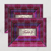 Monteuxe-tabelnummer Kaart (Voorkant / Achterkant)