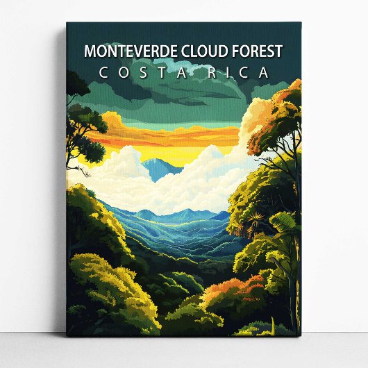 Monteverde Cloud Forest Costa Rica Canvas Print