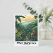Monteverde Cloud Forest Costa Rica Reizen Briefkaart (Staand voorkant)