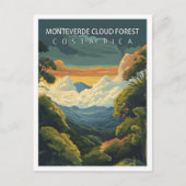 Monteverde Cloud Forest Costa Rica Reizen Briefkaart (Voorkant)
