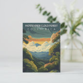 Monteverde Cloud Forest Costa Rica Vintage Briefkaart (Staand voorkant)