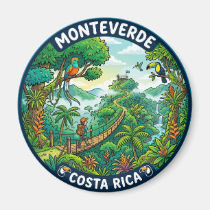 Monteverde Cloud Forest Reserve Costa Rica Magneet
