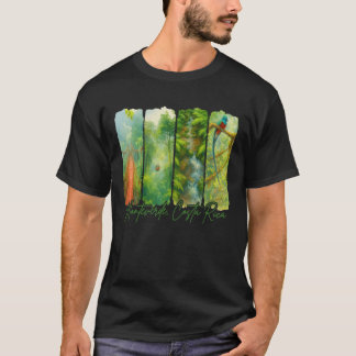Monteverde Costa Rica Reispenseelstijl Souvenir T-shirt