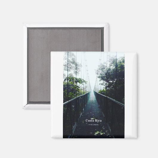 Monteverde in Costa Rica | Berg | Puerto Viejo Magneet (Voorkant / Achterkant)