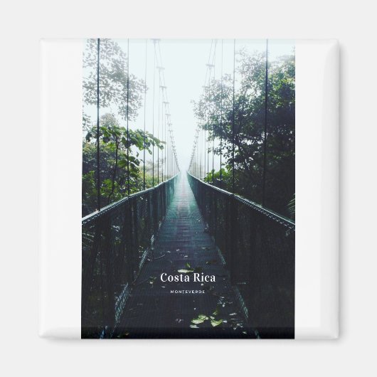 Monteverde in Costa Rica | Berg | Puerto Viejo Magneet (Voorkant)