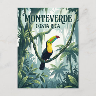 Monteverde Nevelwoud Costa Rica Briefkaart