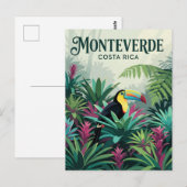 Monteverde Nevelwoud Costa Rica Briefkaart (Voorkant / Achterkant)