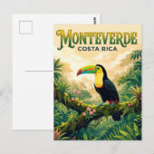 Monteverde Nevelwoud Costa Rica Briefkaart (Voorkant / Achterkant)