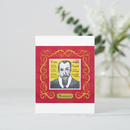 Monteverdi Briefkaart (Staand voorkant)