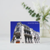 montevideo architectuur briefkaart (Staand voorkant)