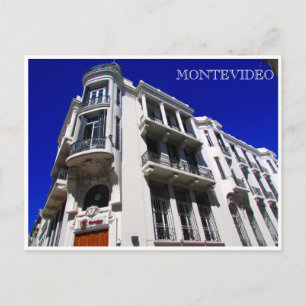 montevideo architectuur briefkaart