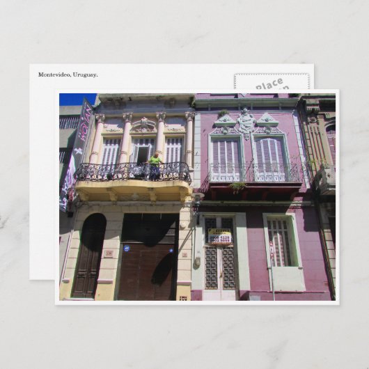 montevideo briefkaart (Voorkant / Achterkant)