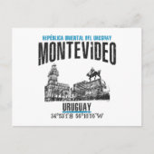 Montevideo Briefkaart (Voorkant)