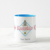 Montevideo City Uruguay Palacio Salvo Souvenir Mok (Midden)