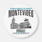 Montevideo Magneet (Voorkant)