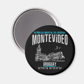 Montevideo Magneet (Voorkant / Achterkant)